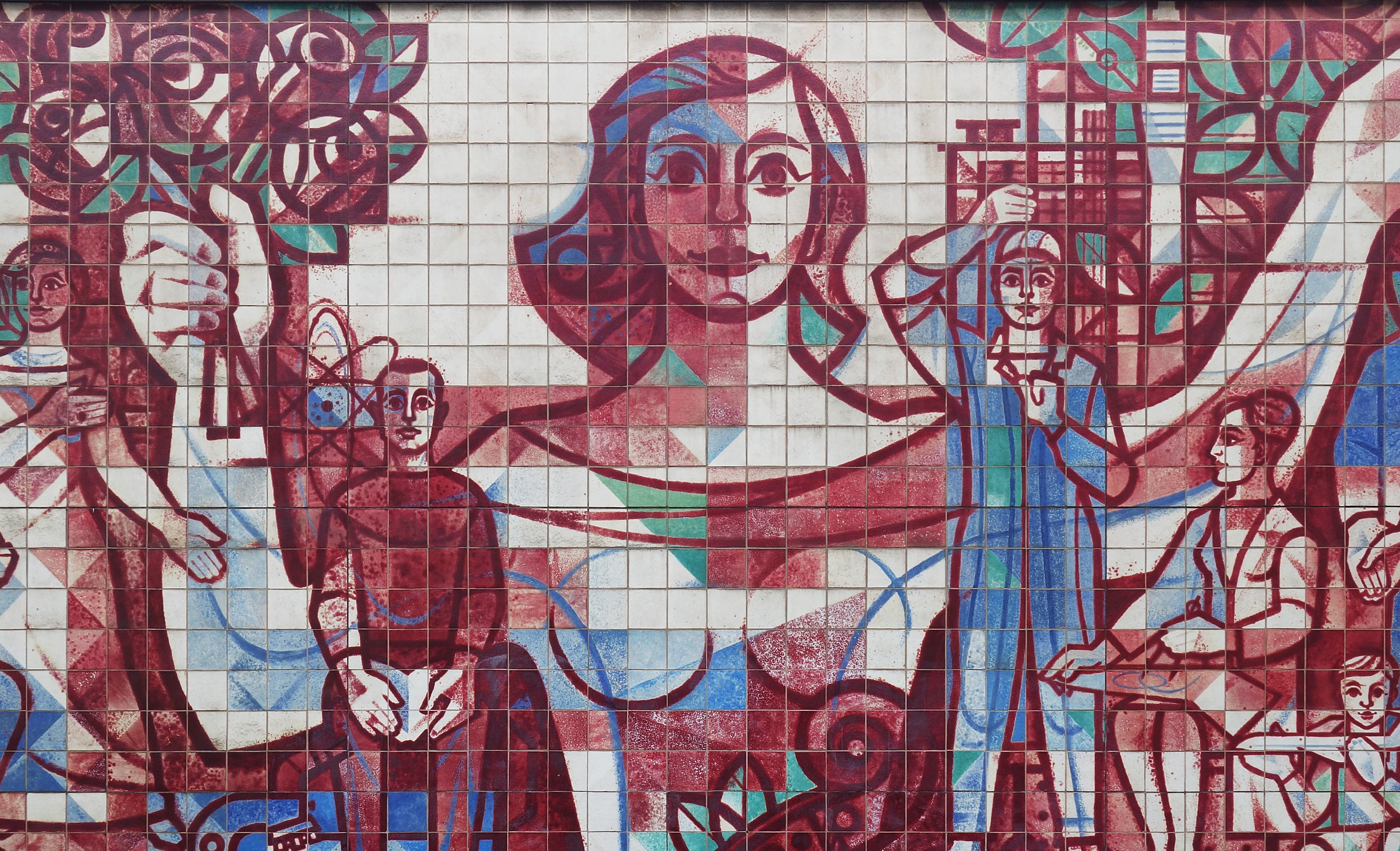 Tiled art - page header image